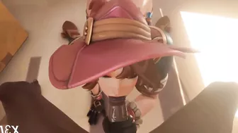 Overwatch ashe blowjob of infinite time