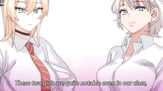 Threesome with sexy schoolgirls big boobs and tight ass fuck hardcore doggy orgasm sex hentai anime