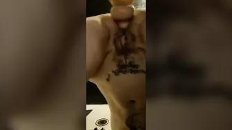 Squirting Anal Sex Fuck Machine CU Cum