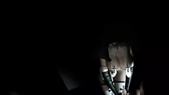 Private Dance In Semi-Darkness From Korean Beauty - In Sexy Nun Costume (3D HENTAI)