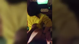 Submissive Real Girlfriend, used while Watching Real Madrid Vs Man City Game. PAWG Amateur Slave