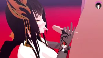 Hard Fucking To Music With Beauty + Ahegao (3D HENTAI)