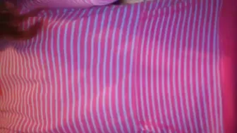 Hairy Pussy Onlyfans Fetish PAWG PinkMoonLust gets Dressed in a Cute Hot Pink Candy Striped Dress Up