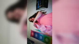 Hairy Pussy Onlyfans Fetish PAWG PinkMoonLust gets Dressed in a Cute Hot Pink Candy Striped Dress Up