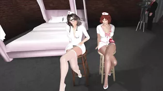 Two Fetish Nurses at Play