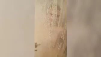 Orgasm In The Shower