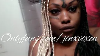 Big Titty Goth Ebony Tease | JINXVIXEN