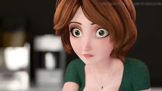 Big Hero 6 - Aunt Cass First Time Anal (Animation with Sound)