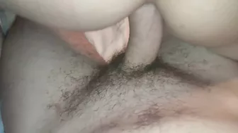 I wanted to sit on this big dick with my ass for a long time. Real anal