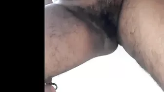 Indian Desi Wife Hairy Pussy White Discharge exclusive angle !!