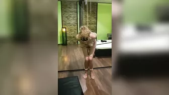 Shibari session for blondie MILF