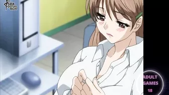 Secretaria hentai follada en la oficina