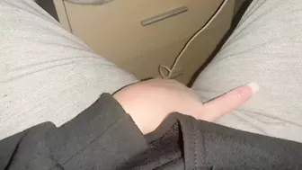 rubbing my pussy quietly