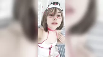 Japanese cute sexy Asian girl nurse