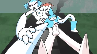 JENNY XJ9 LOVES HUMAN DICK! teenage robot