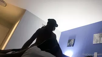 Big booty black girl quick hard fuck