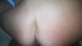 Pawg backshots BBC creampie