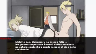 BORUTO FOLLANDOSE A TEMARI EN LA RESIDENCIA DEL HOKAGE-NARUTO FAMILY VACATION - CAP 16