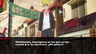 BORUTO FOLLANDOSE A TEMARI EN LA RESIDENCIA DEL HOKAGE-NARUTO FAMILY VACATION - CAP 16