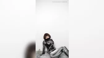 NANA Zentai and rainwear get Vibrators orgasm