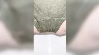 Pee in Panties Close up