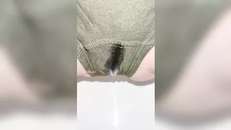 Pee in Panties Close up