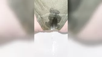 Pee in Panties Close up