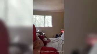 Granny Fucking Herself From The Back, Just The Way She Likes It