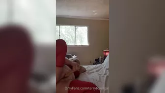 Granny Fucking Herself From The Back, Just The Way She Likes It