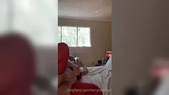 Granny Fucking Herself From The Back, Just The Way She Likes It