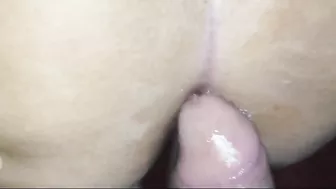 Hard and intense anal sex so tight ass amateur wife