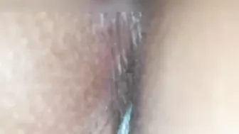 Licking my wifes ass hard