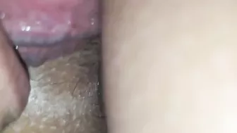 Licking my wifes ass hard