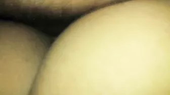 Husband and wife at home fucking and getting a huge creampie