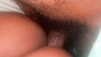 Close up Ebony fuck