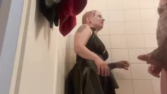 Finnish Milf Pissing On Tattooed Dude I Pee Like A Horse