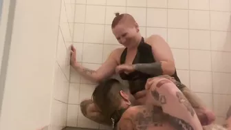 Finnish Milf Pissing On Tattooed Dude I Pee Like A Horse