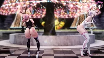 2 Gorgeous Girls Dancing (Boobs Physics) (3D HENTAI)