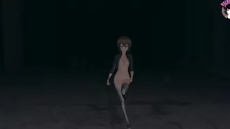 Girl With Cute Ass Dancing (3D HENTAI)