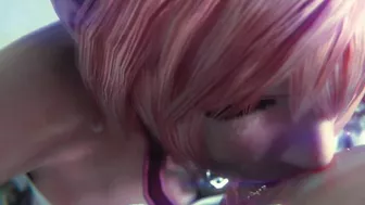 Serah Farron face blowjob 3d