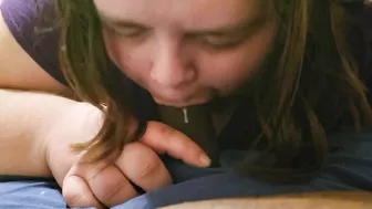 Sucking dick bbw style