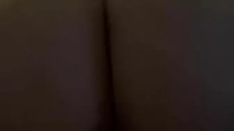 Hot girl with big ass riding step bros cock reverse cowgirl