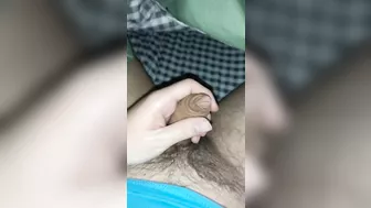 Sexy uncut cock