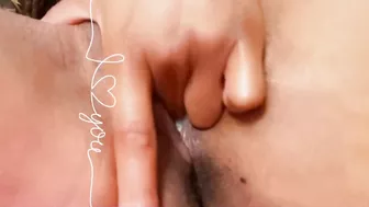 Wet and gushy pussy orgasm cum listen