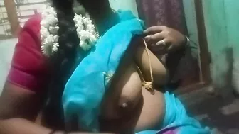 Priyanka bigg boobs show in home