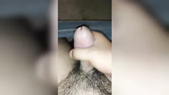 Solo cumshot my dick