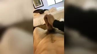 POV hotel masturbation