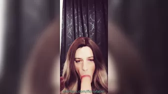 Mistress Fiona and Her cute sissy slave (phone footage)