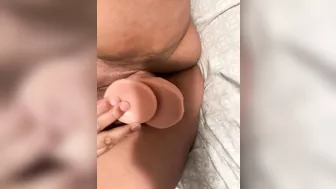 Mommy plays with her wet pussy