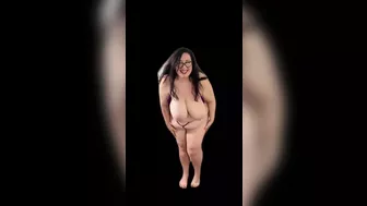 Sexy BBW MILF Poses in Microbikinis